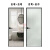 极窄卫生间门白玻璃厕所门厨房门钛镁合金玻璃平开门阳台门 .0型材平开门-单包[透明玻+透