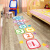 数字贴纸编号0-9 儿童跳房子飞机跳格子数字游戏幼儿园地面地板贴纸方格小脚印地贴 N款·有趣的它们 超大