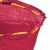 安赛瑞 蔬菜水果网眼袋 53×90cm（100个装）圆织网袋抽绳网兜 尼龙透气网袋编织袋（加密中厚）玫红 24792