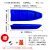 谋福（CNMF）牛筋塑料船加厚渔船 PE双层塑料冲锋舟捕鱼船【3米加厚船（300*110*37cm）】