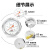 红旗(HongQi) YTN-100ZT系列1.6级弹簧管耐震压力表轴向0~10mpa油压表气压表M20*1.5螺纹	