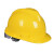 胜丽安全帽头盔工地防砸抗冲击ABS新国标免费印字V200A 黄色 1顶