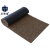 正奇谊 pvc丝圈地毯 塑料地垫防滑入户进门脚踏垫  20mm厚 米棕色  60*150cm