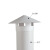 亚昌 PVC通风排水系列 多功能透气雨水帽 屋顶透气帽蘑菇型防雨帽定制 75