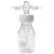 螺口洗气瓶 GL45玻璃缓冲瓶 PTFE特氟龙耐腐蚀250/500/1000ml 1000mL整套