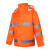 百舸 户外分体雨衣公路养护环卫雨衣套装定制免费印反光字 橘色 XL 