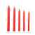 双河 应急照明蜡烛红白蜡烛  直径2.0高21红色100根装