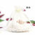 DYQT网纱袋子抽绳100装珍珠纱袋束口袋化妆品试用装纱袋透明喜糖袋 米白 7*9(100个数量格)
