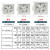 排气扇10寸家用厨房卫生间8寸方孔墙壁式窗用强力换气扇 8寸 方孔250*250mm-带网