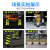 中诺九城 禁止停车桩警示牌告示牌塑料反光路锥请勿泊车方锥交通路障雪糕桶