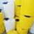 加药PE化工/PE桶/搅拌水箱桶40/60/80/100L游泳池投药桶投药泵消 黄色300L加厚型加药桶