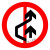 交通安全标识 标志指示牌 道路设施警示牌 直径60 禁止超车标牌