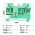 弹簧端子ST2.5mm平方接线端子排双层三层免螺丝快速直插接地端子 ST2.5绿色