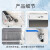 超声波清洗机KQ50/2200/5200E实验室6L数控超声波清洗器 KQ-100DE/加热 数控 4L KQ-100D