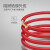 绿灯行 WDZB-BYJ*2.5平方电线电缆 国标单芯多股铜芯软线 照明插座空调用线 100米 红色