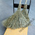 大卫物业大竹清洁马路工地庭院加大铁带叶竹苕帚 小号带叶竹扫把1米高 1把