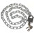 AY 加粗加长链条防盗链子防剪铁链锁三轮车锁大门锁AY-045 0.5米链条+(防剪锁)