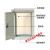 jxf1动力配电箱控制柜室外防雨户外电表工程室内明装监控 400*500*160防雨横式