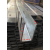 无框玻璃楼梯平台扶手预埋钢槽热镀锌槽内嵌式玻璃扶手底槽弧形槽 75mm热镀锌弧形槽一支2.5米（不包邮）