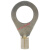 OT冷压端子压线鼻接线耳螺栓压线环圆形铜接头压线头镀银O型端头 OT2.5-4(1000只)