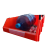 斜口零件盒塑料盒五金螺丝具零件配件收纳盒元件盒物料盒组合 F8#红155*105*75加固版 新C8红