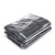 金诗洛 KSL130 (50只)加厚黑色垃圾袋(手提40*60cm) 工业型商用办公专用回收塑料袋