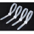 飞尔（FLYER）进口尼龙扎带 束线捆绑自锁式扎线 尼龙塑料扎带【4×200MM 1根】500根起批