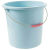 定制适用适合大水桶塑料桶大号洗澡桶子洗衣拖布桶拖把拖地桶小水桶储水桶 北欧粉20L
