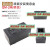 科诺恩不锈钢拉丝86面板D型音频信息盒多媒体墙面桌面插座BXQM-2 BXQM-2M(明装) 不锈钢墙插明装