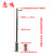 志鸣 监控立杆小区公园物业学校道路镀锌钢管监控杆摄像头支架 201不锈钢4米（壁厚1.9mm）