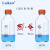 蜀牛玻璃棕色透明蓝盖丝口试剂瓶高硼硅蓝盖瓶100/250/500/1000ml/2000ml/50 带手柄蓝盖瓶2500ml