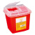 亚速旺（AS ONE） 8-7221-43 方形锐器盒 红色 5L （1个）