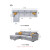 全友家居 沙发现代简约布艺沙发小户型客厅家具组合沙发三色可选102506 （浅灰A）正向布艺沙发(3+转)