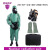 防化服高品 防核辐射尘服 带面罩连体 防核污水酸雨 切尔诺贝利同 XL码 全套带面具 鞋码43-44