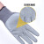 圣驰 皱纹胶手套劳保手套压纹胶手套加厚防滑乳胶手套尼龙防护橡胶手套 N518半挂（一包12付）