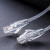 常讯 超五类cat5网络线 网络工程高速双绞线 铜包铝网线 铜包铝0.4 灰色 300米/箱