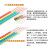 国标BVR1.5/4/6/2.5平方铜芯家装阻燃多股软线100米 多股软线BVR6平方绿色100米