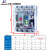 上海人民塑壳断路器三相四线CM1LE 4P250A400A空气开关带漏电透明 4p 350A