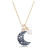 施华洛世奇（SWAROVSKI）Luna pendant夜空神秘奢华月亮珍珠时尚项链送女友礼物5671585 Multicolored