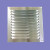 适用于防雨百叶窗方管外墙无边型装饰防雨百叶冲孔散热出风口多孔板铝 250*250 不锈钢