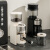 家小优2024新款高档咖啡豆研磨煮一体机 电动磨豆机自动咖啡豆研磨机手 奶油白+拍粉器
