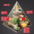 动力瓦特 膳食平衡宝塔模型 营养食物模型 仿真蔬菜水果模型 膳食宝塔模型（5层带24件食物） 