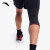 安踏（ANTA）护膝2024夏季防护护具PE抗冲击高发泡跑步篮球缓震护膝 【单只装】黑红52-1【弹簧支撑】 XL【建议150斤以上】