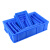 加厚零件盒长方形周转箱塑料盒子物料盒配件箱螺丝五金工具盒胶框 白色4#405*305*150
