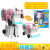 益尔乐（YEARO TOY）嘟当曼玩具变形警车磁性拼装儿童机器人男女孩玩具生日礼物61 手动变形快餐车