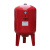 梓萤岔2L-300L膨胀罐压力罐气囊式压力罐气压罐稳压罐膨胀水箱 5L -1.0红色6分接口