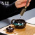 佳佰 功夫茶具套装客厅家用茶台日式简易茶盘窑变茶壶茶杯茶道配件