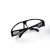 电焊眼镜 209打磨防尘防沙防风劳保焊接透明飞溅抛光 茶色