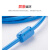 适用 pLC编程电缆Q系列PLC数据线串口电缆QC30R2通讯线 白色 普通款 3M