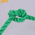 贝傅特 尼龙绳 耐磨货车捆绑绳刹车塑料绳户外工地用绳 8mm 100米（绿色）